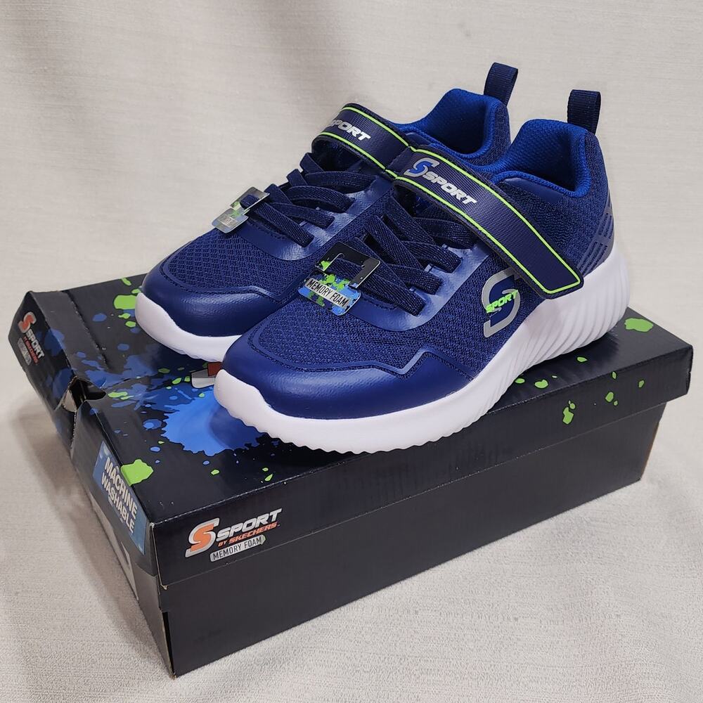 Sports by Skechers Rayner blue size 4 boys